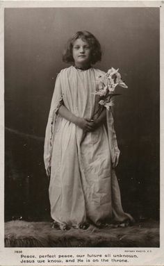 Religious card from 1906